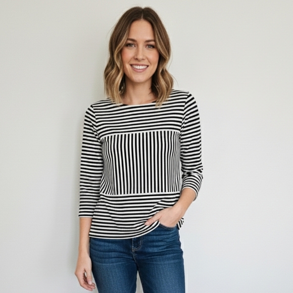 Madewell Tops - Madewell Preppy Stripes Ridge Shirt